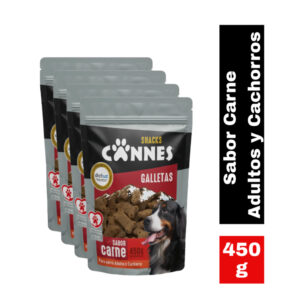 pack galletas cannes carne 450 grs