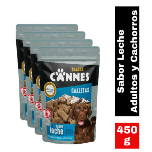 pack galletas cannes leche 450 grs