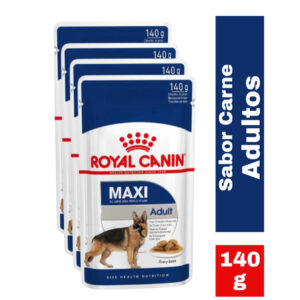 pack 12 sobre royal canin adulto carne 140 grs